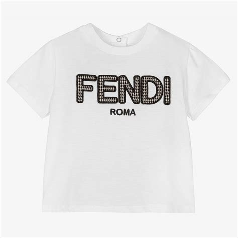 fendi t shirt bambino|fendi baby bag.